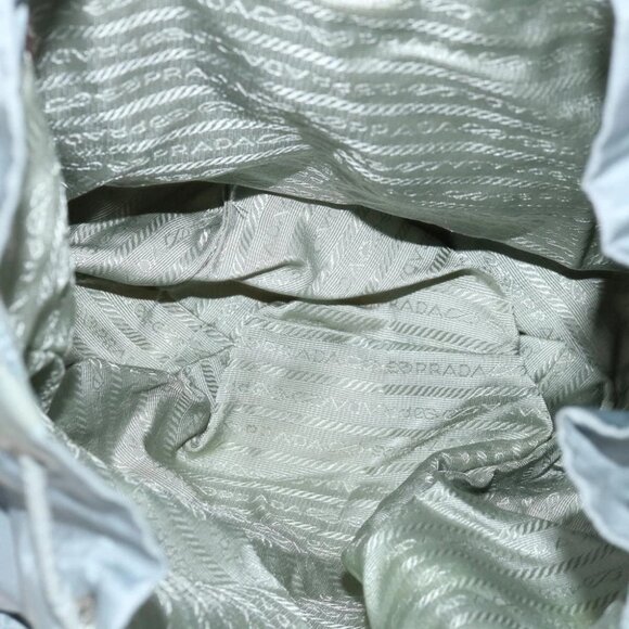 PRADA Backpack Nylon Light Blue - Picture 13 of 15